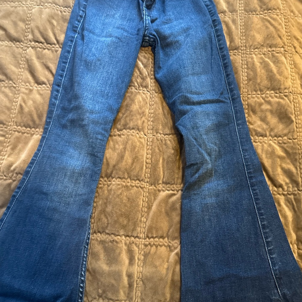 Hollister Dark Blue Flare Jeans
